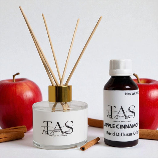Apple Cinnamon Reed diffuser set