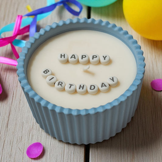 Message candle for gifting (Concrete Jar)