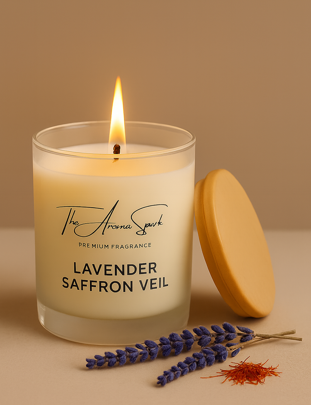 Lavender Saffron Veil