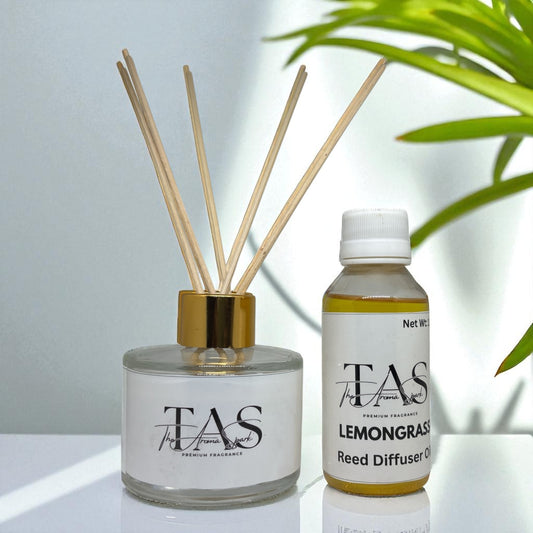 Lemongrass Reed diffuser set