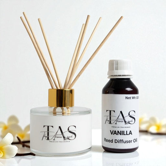 Vanilla Reed diffuser set